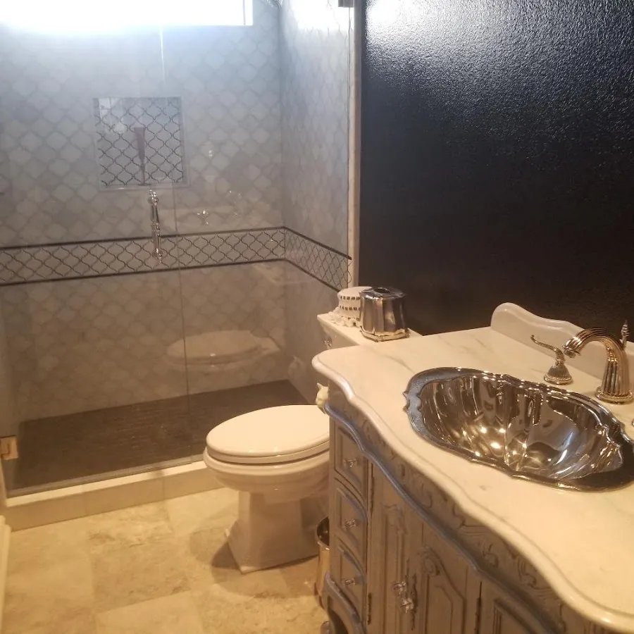 Professional plumbing work and bathroom remodeling in Olive
