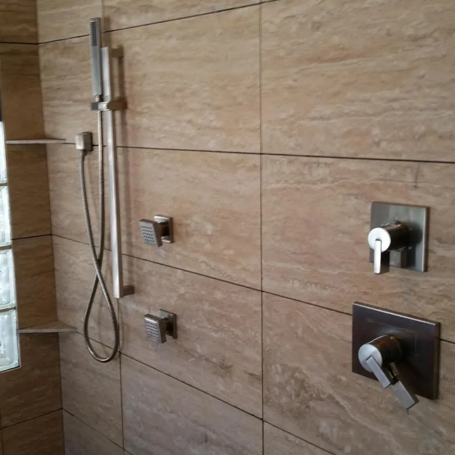 Shower fixture installation for Frozen Pipe Repair in Olive